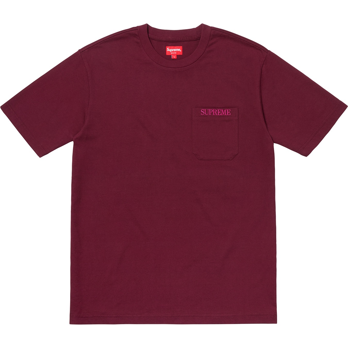 Embroidered Pocket Tee view 6
